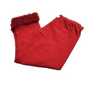 Kaiya Eve red capri leggings 4/5